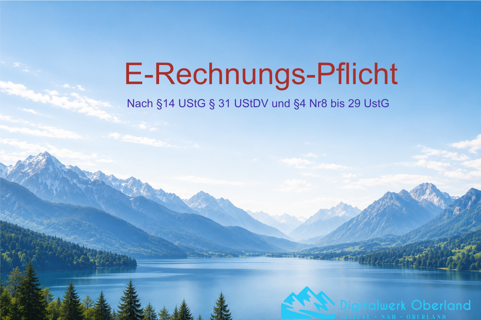 Beitragsbild: E-Rechnungspflicht ab 2025: Was Unternehmen jetzt wissen müssen